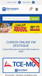 Mobile Screenshot of estrategiaconcursos.com.br